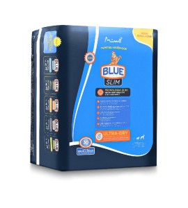 Tapete Higiênico Blue Slim 90x60cm