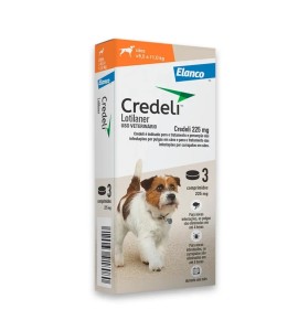 Antipulgas Credeli 225mg Cães 5,5 a 11kg