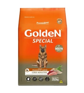 Ração Golden Special para Cães Adultos Frango e Carne