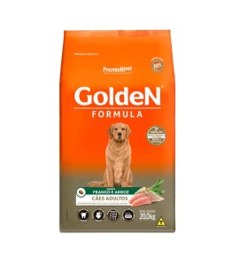 Ração Golden Formula Cães Adultos Frango e Arroz