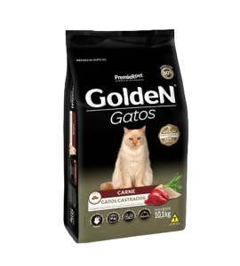 Ração Golden Gatos Castrados Carne