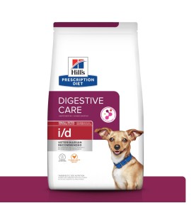 Ração Hill's Prescription Diet I/D Cães Adultos Cuidado Gastrointestinal Pedaços Pequenos