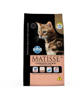 Ração Matisse Gatos Castrados Salmão