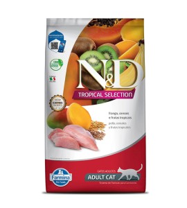 Ração N&D Tropical Selection Gatos Adultos Frango