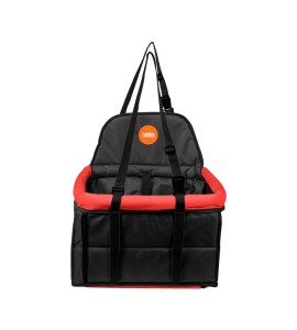 Assento Transpet para Cães e Gatos Tubline Vermelho e Preto