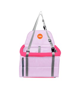 Assento Transpet para Cães e Gatos Tubline Rosa e Lilás